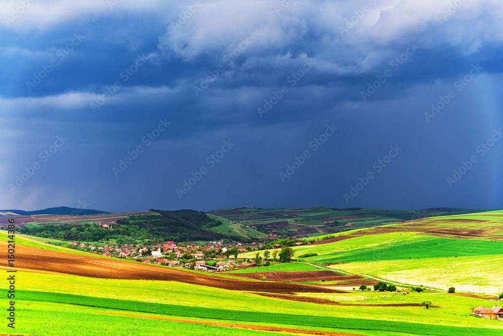 Obraz premium Spring storm