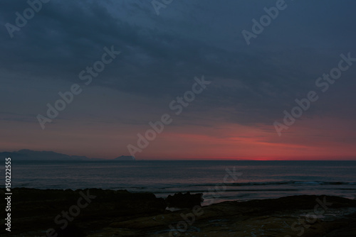 Mediterranean Sea at sunrise. Costa Blanca. Spain © Alex Tihonov