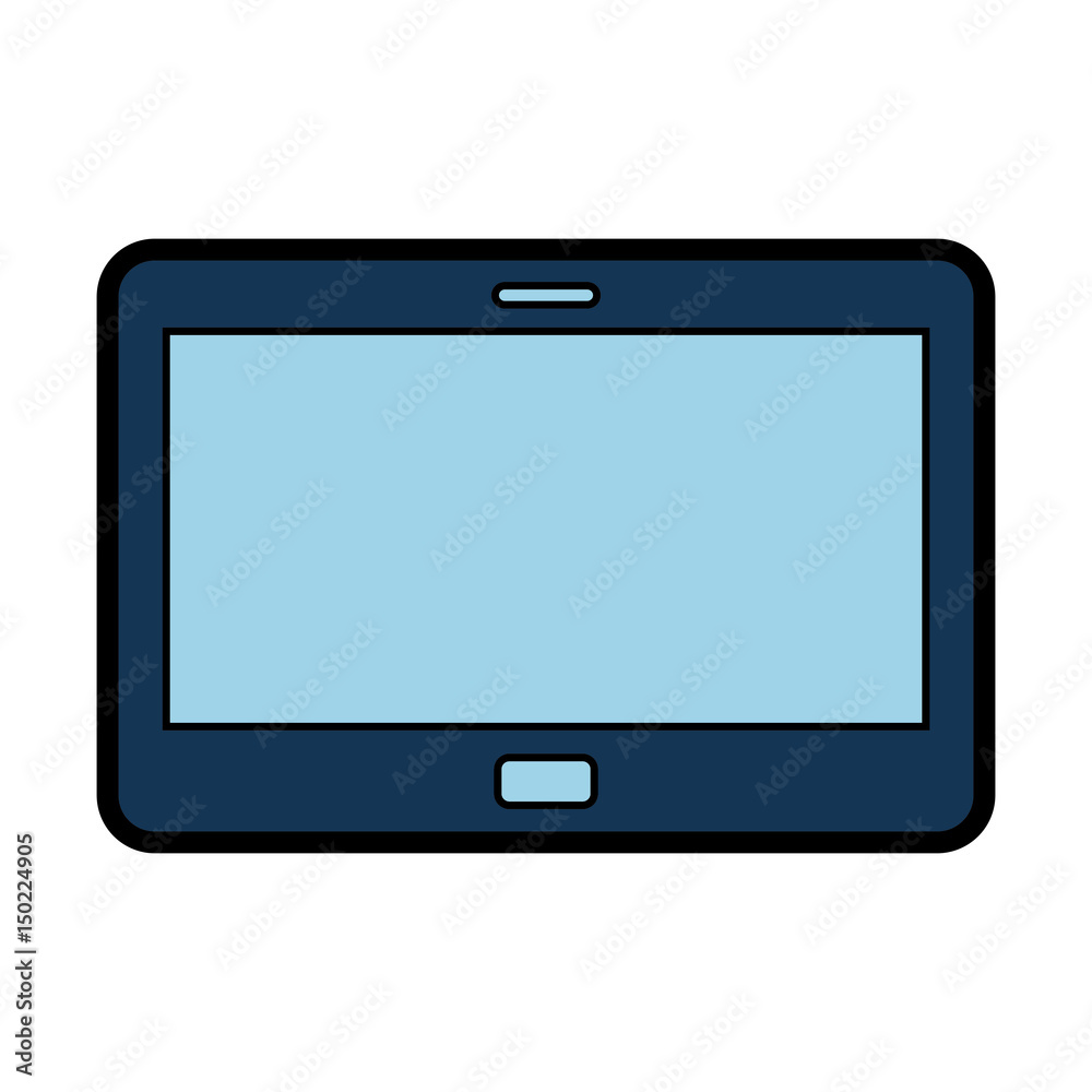 tablet device isolated icon vector illustration design