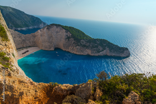 Summer in the greek island