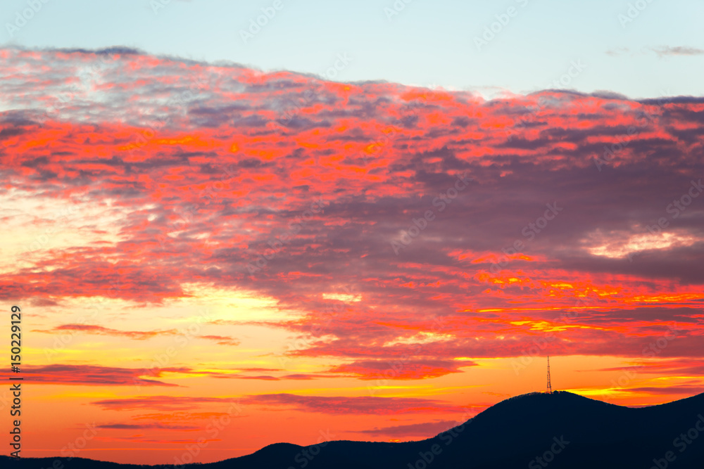 Obraz premium Dramatic clouds