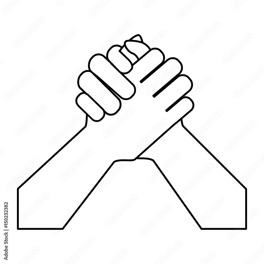 Obraz premium Teamwork abstract symbol icon vector illustration graphic design