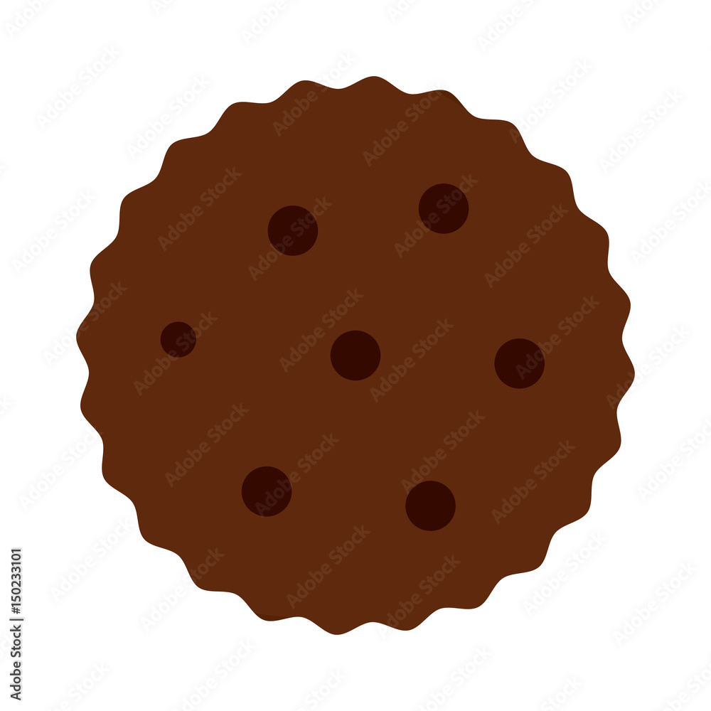 Fototapeta premium cookie pastry icon image vector illustration design