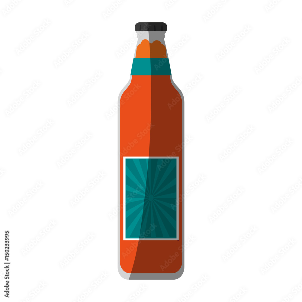 beer bottle icon image vector illustration design beer bottle icon image vector illustration design