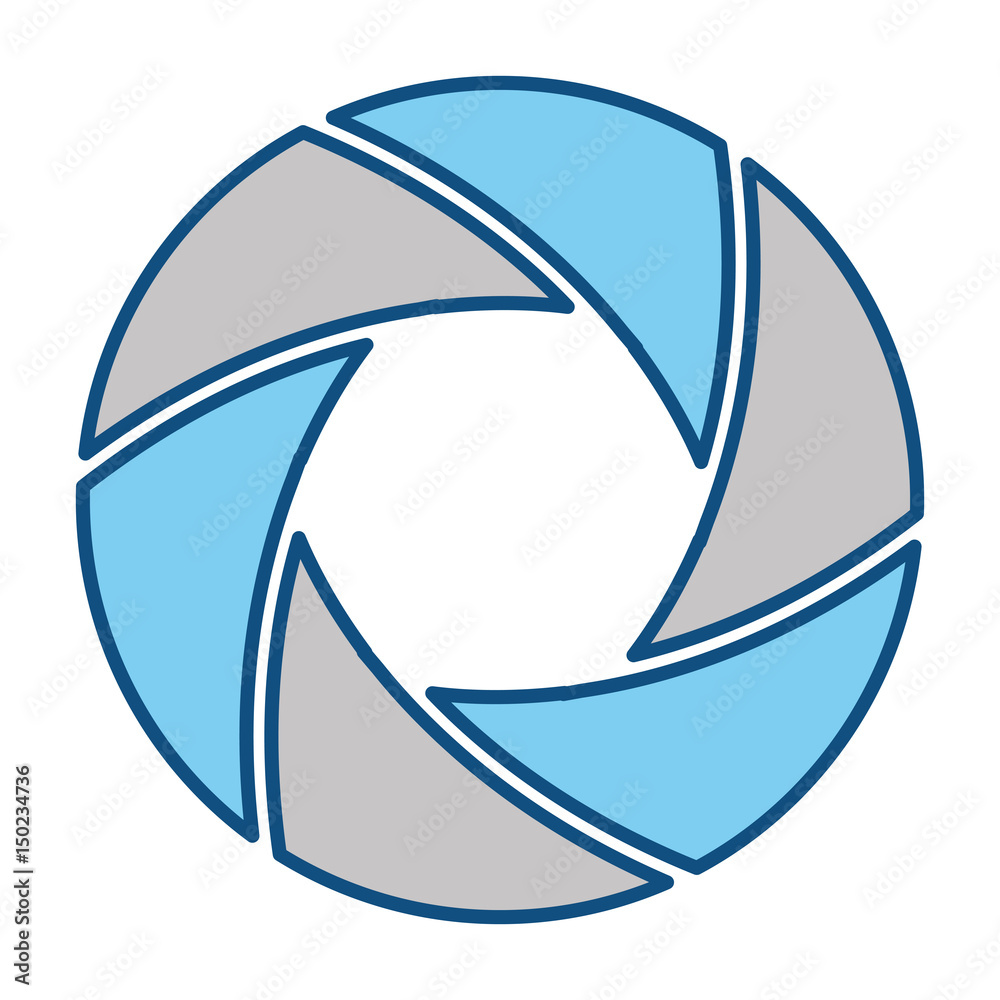 Shutter camera symbol icon vector illustration graphic design Shutter camera symbol icon vector illustration graphic design