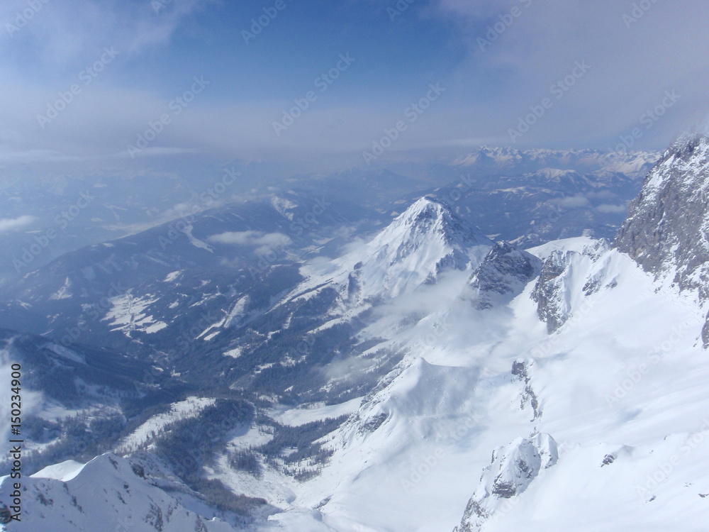 Naklejka premium góry