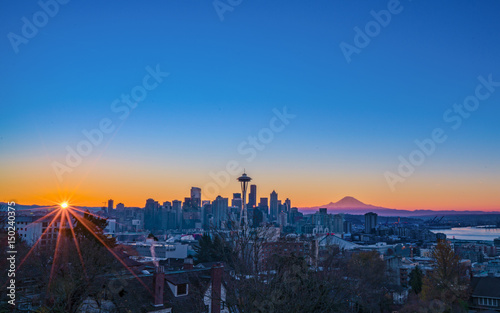 Sunrise in Seattle