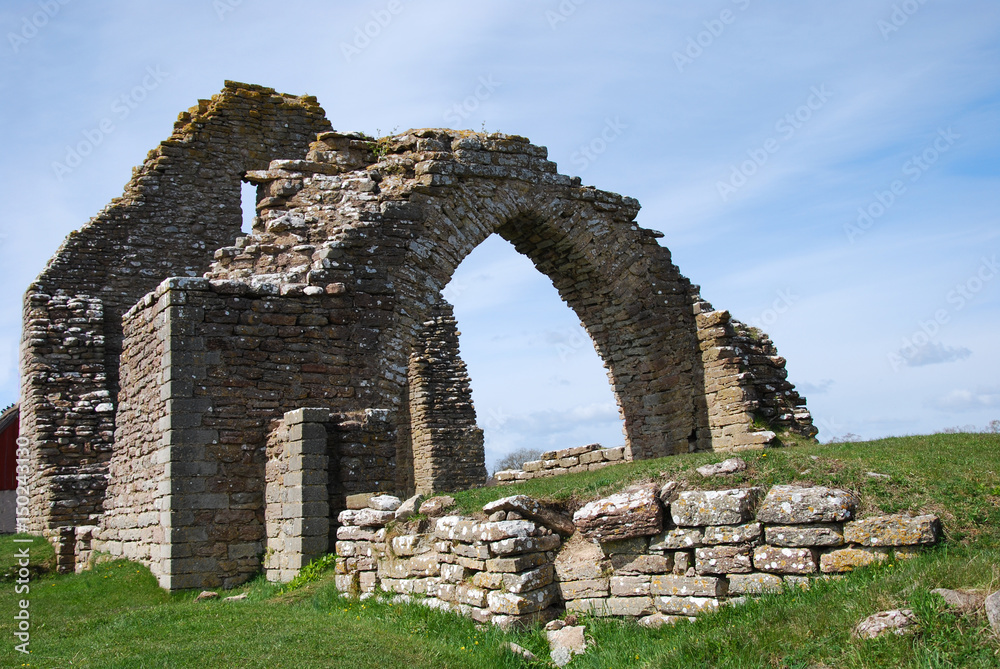 Ancient chapel ruin