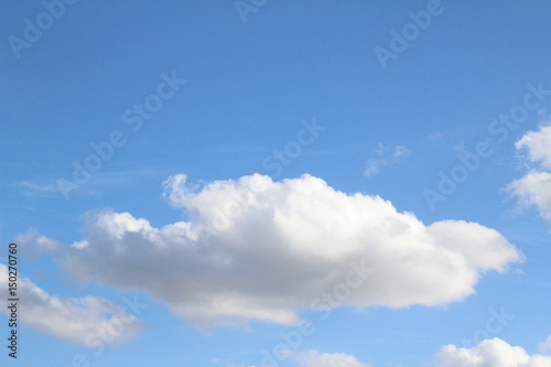 cloud, blue sky