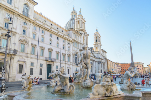 Fountain in Rome Italy