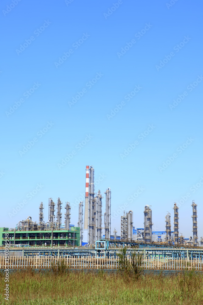 Obraz premium Chemical plant