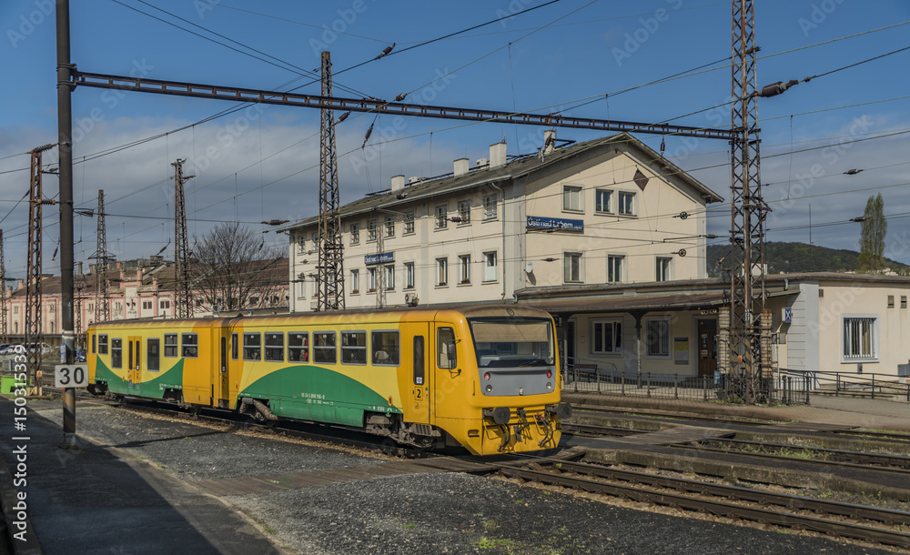 Station west in Usti nad Labem city