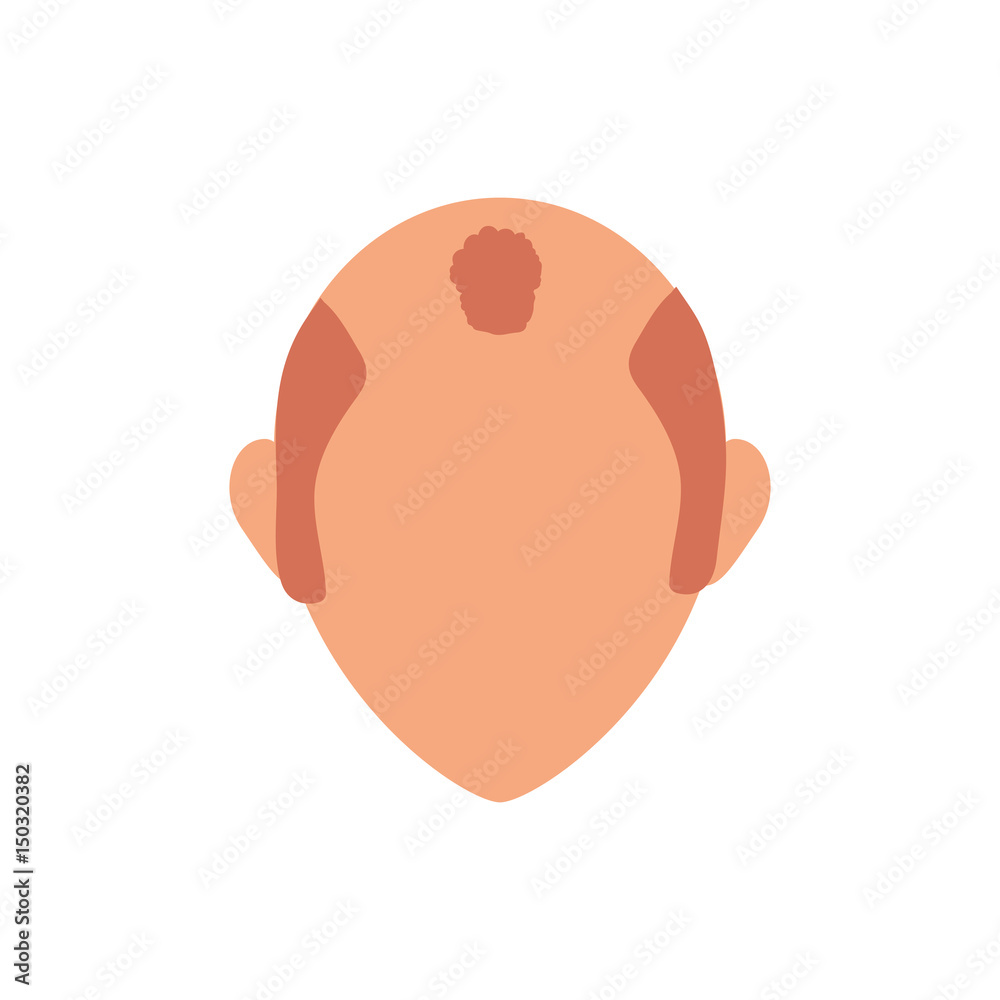 Male faceless head icon vector illustration graphic design Male faceless head icon vector illustration graphic design