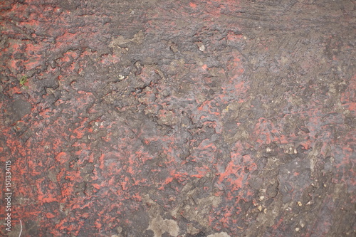 colored red and bleck beton texture