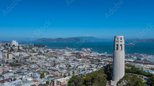 Coit Tower Aerial photo