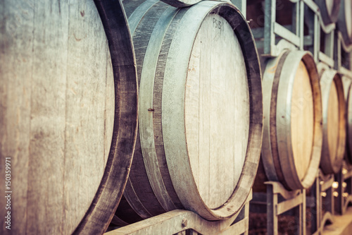 Old Wine Barrels