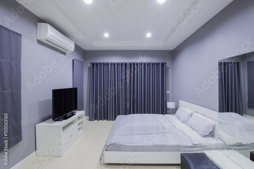 Modern bedroom interior