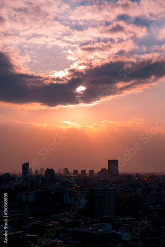 Sunset in Tokyo © Norichika