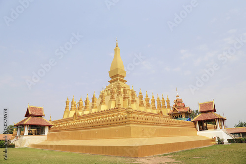 View of the stupa inside the temple