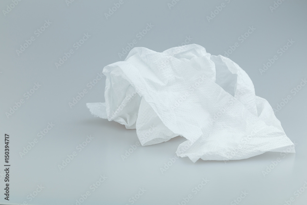 Use toilet paper on white background. Use toilet paper on white background.