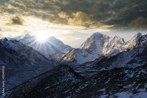 Wanderung in Nepal am Fusse des Mount Everest