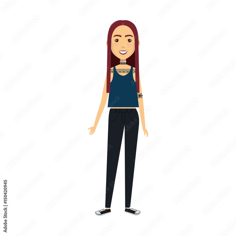 beautiful and young woman student vector illustration design beautiful and young woman student vector illustration design