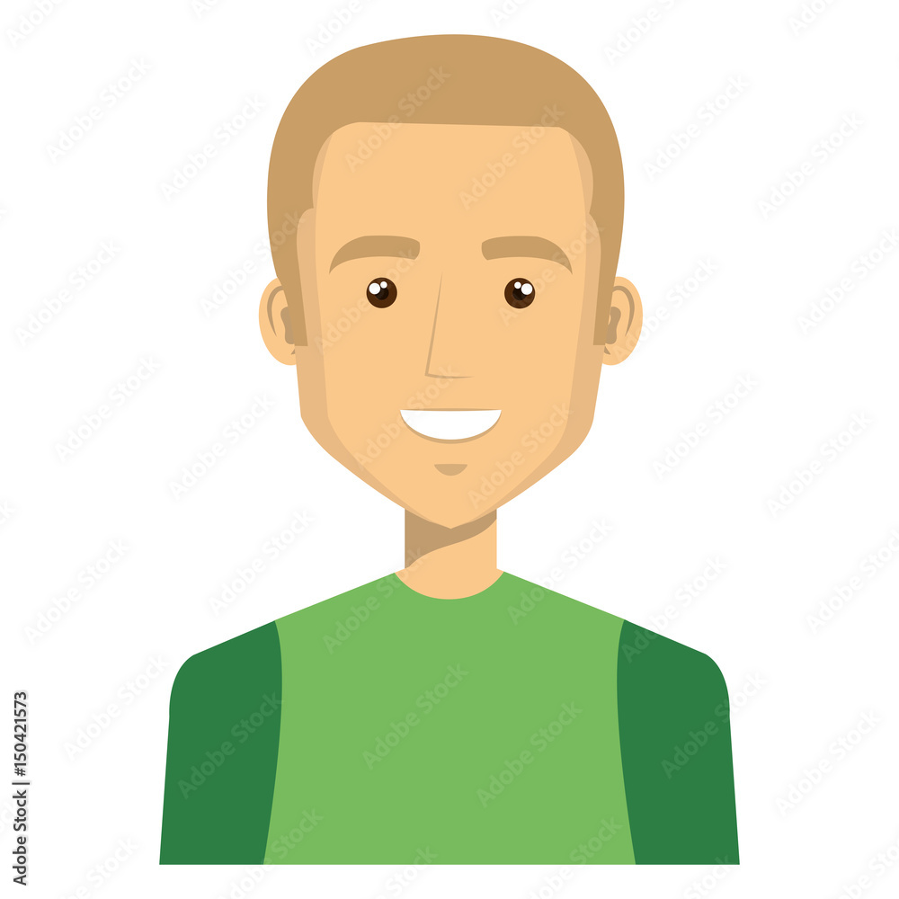 young man casual avatar vector illustration design young man casual avatar vector illustration design