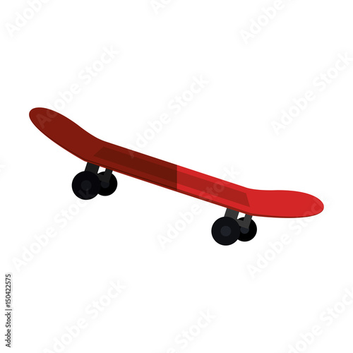 skate board isolated icon vector illustration design