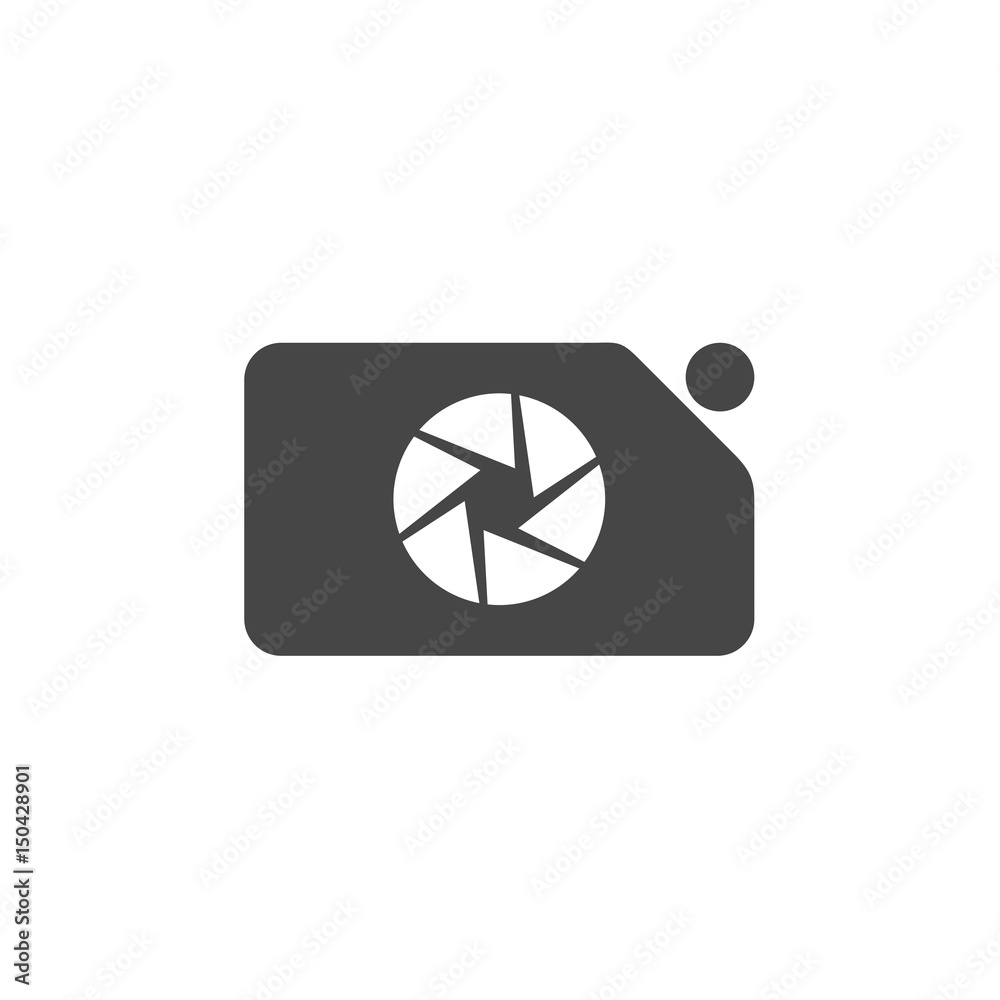 Camera icon, Photo camera - Illustration Camera icon, Photo camera - Illustration