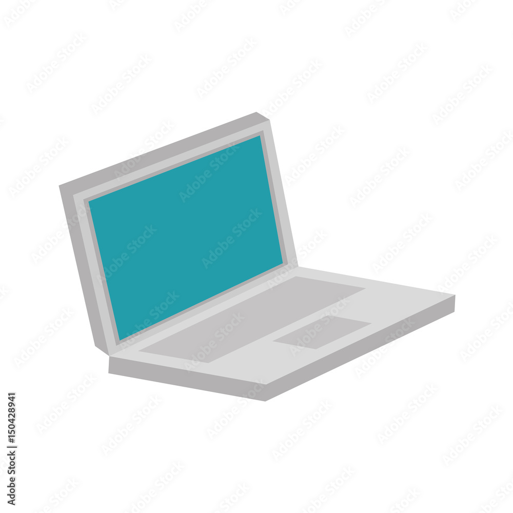 laptop computer isometric icon vector illustration design laptop computer isometric icon vector illustration design