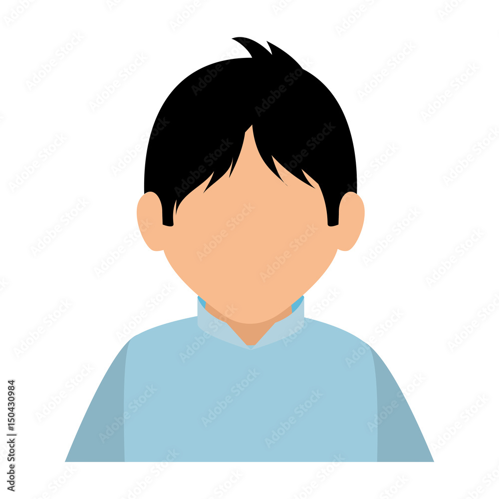 young man avatar character vector illustration design young man avatar character vector illustration design