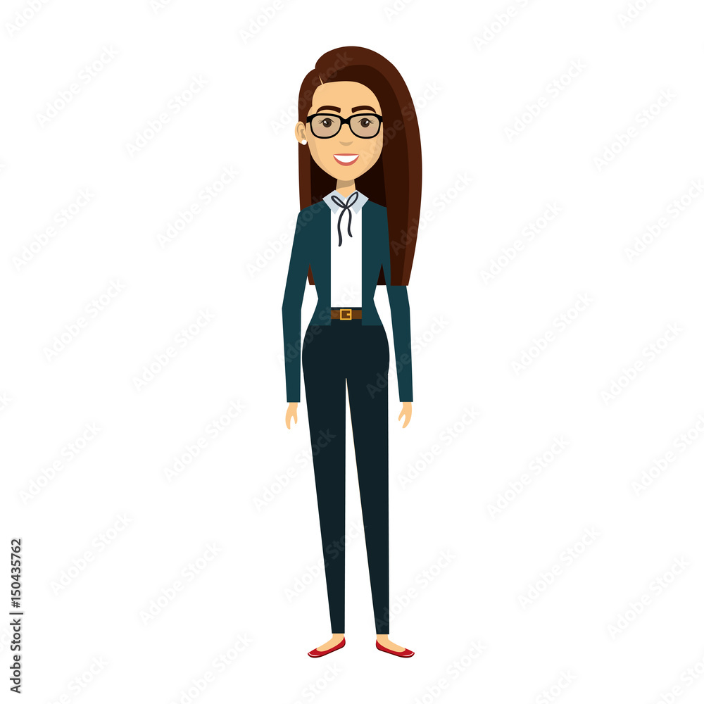 businesswoman avatar character icon vector illustration design businesswoman avatar character icon vector illustration design