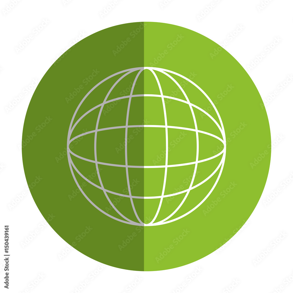 green planet ecology icon vector illustration design green planet ecology icon vector illustration design
