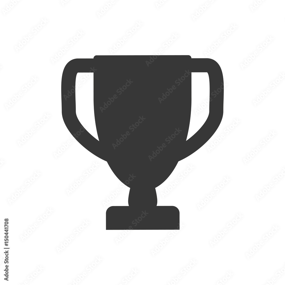 Trophy cup champiomship vector ilustration icon win Trophy cup champiomship vector ilustration icon win