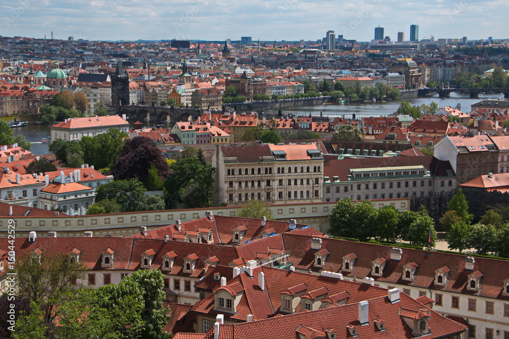 Blick aus der Prager Burg