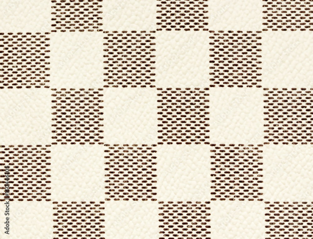 Black and white leather texture background, checker chess seamless pattern, square leather abstract background.
