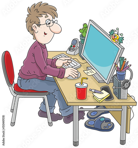 Computer user