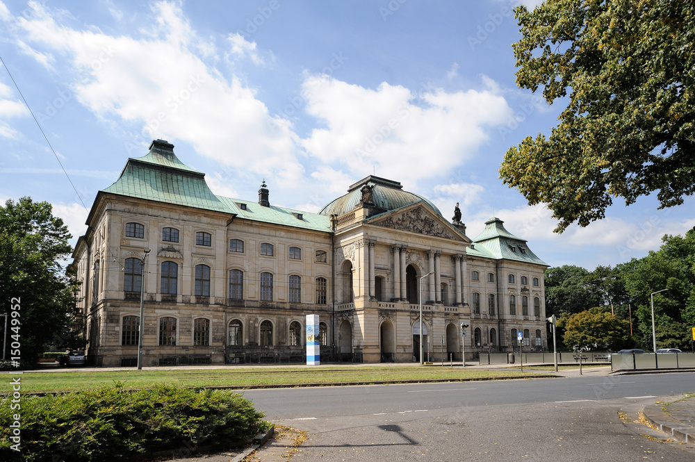 Japanisches Palais, Palaisplatz, Dresden, Sachsen, Deutschland