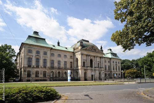 Japanisches Palais, Palaisplatz, Dresden, Sachsen, Deutschland
