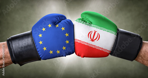 Boxkampf - Europäische Union gegen Iran photo