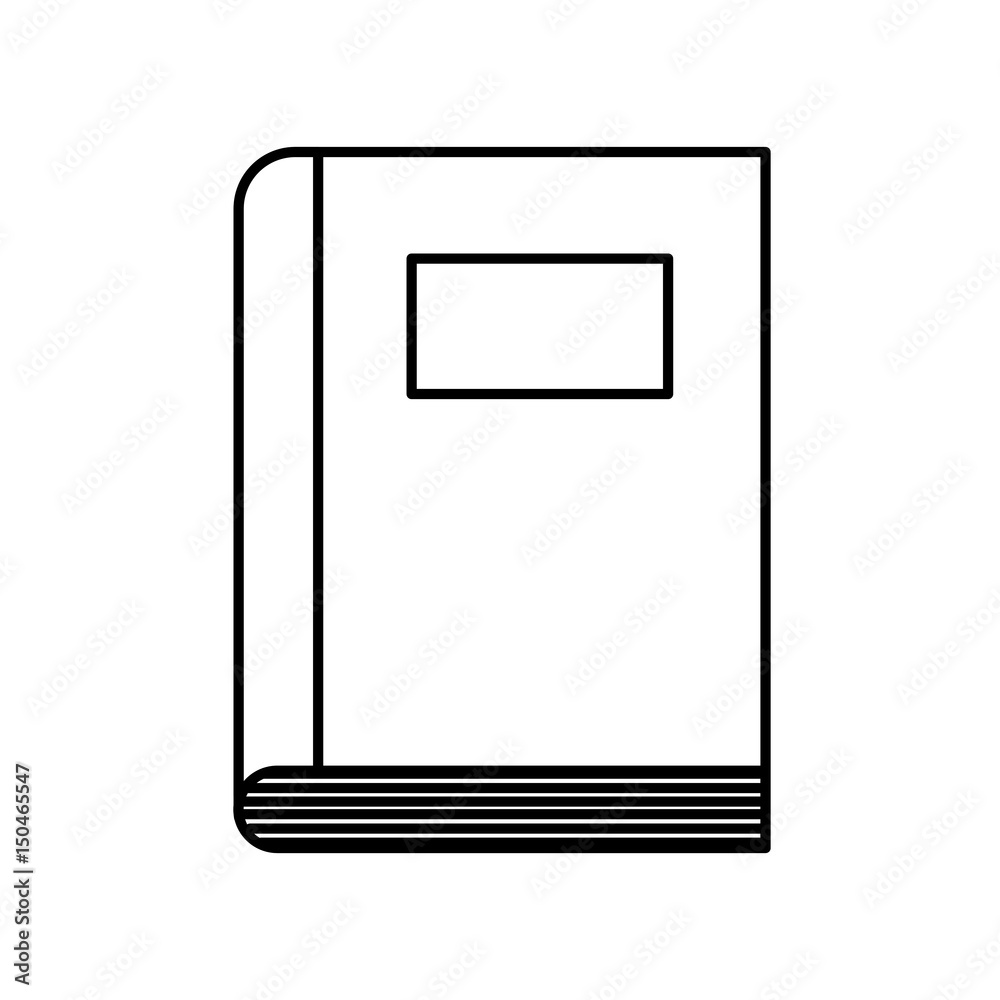 text book isolated icon vector illustration design text book isolated icon vector illustration design