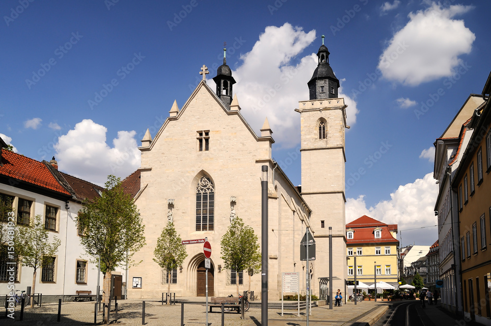 Wigbertikirche, Erfurt, Thüringen, Deutschland.