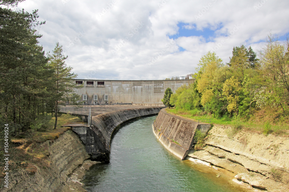 Wasserkraftwerk Schiffenensee, Schweiz 
