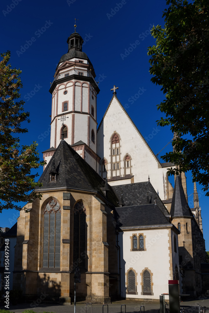 St.Thomas Church in Leipzig sehenswürdigkeit sehenswürdigkeiten