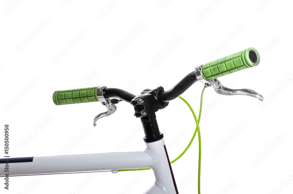 Bicycle on a white background Bicycle on a white background