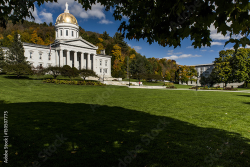 Public Park - Vermont State House - Capitol Building - Montpelier, Vermont