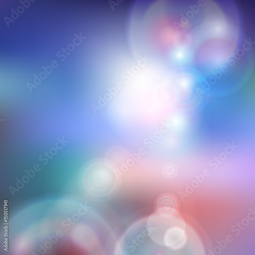 Abstract bokeh background for your design