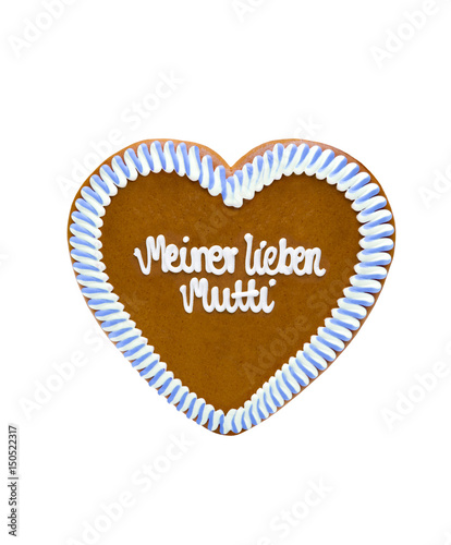 Lebkuchenherz "Meiner lieben Mutti"