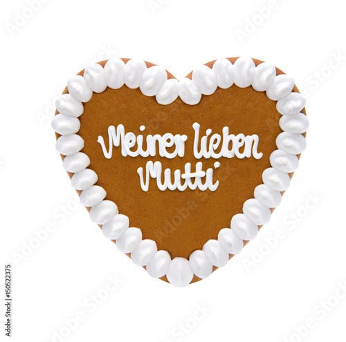 Lebkuchenherz "Meiner lieben Mutti"