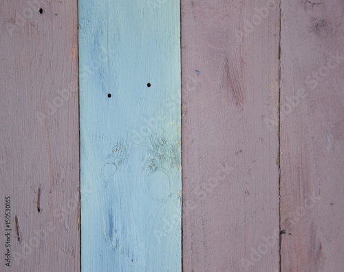 Blue and purple wood panels background